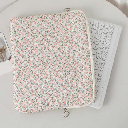 MacBook Air M3 13 Zoll Hülle Blumenmuster Laptoptasche 2024 2023