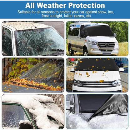 Windschutzscheibenabdeckung Ford Transit Custom 2012-2022 Verdunkelung