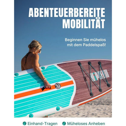 Aufblasbares Stand Up Paddle Board für 2 Personen mit Zubehör