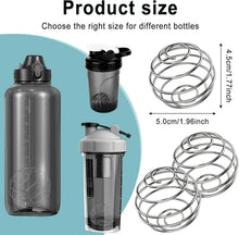 3er Set Edelstahl Protein Shaker Mixer Kugel 50mm