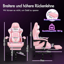 Gamer-Stuhl Gaming Stuhl 8 Massagepunkten höhenverstellbar
