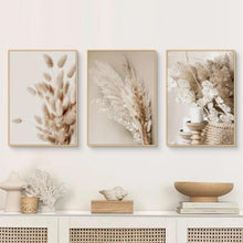 Boho Poster Set 3er Strand Landschaft Wandbilder Leinwand