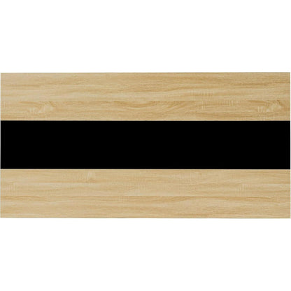 Essgruppe Esstisch mit 8 Stühlen – Eiche Schwarz & Grau