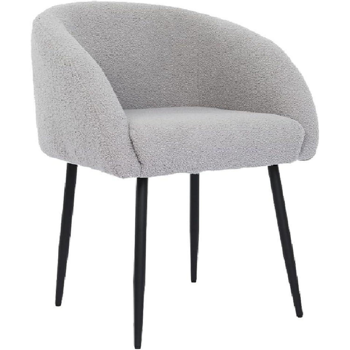 Mingone Lammwoll Sessel – Bequemer Loungesessel Grau
