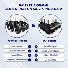 Ergonomischer Bürostuhl mit verstellbaren Armlehnen und