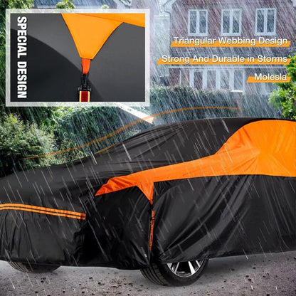Wasserdichte Autoabdeckung Vollgarage – Schutz für Coupé bis 420cm