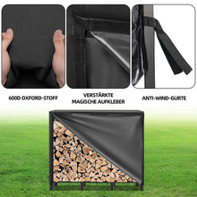 Kaminholzregal 4FT – Robustes Outdoor Lager für Brennholz
