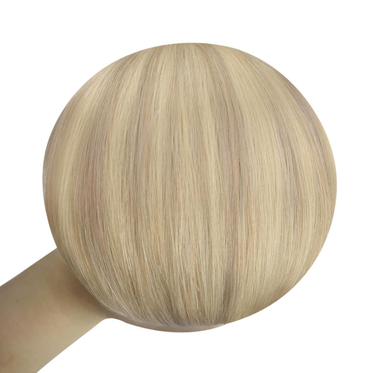 Blond Keratin Bondings Echthaar 60cm - #18/613