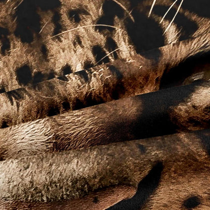 Leoparden Bettwäsche Set 135x200cm – 3D Mikrofaser für Jungen