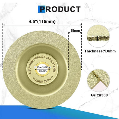 Diamant Schleifscheibe 115mm für Granit & Fliesen