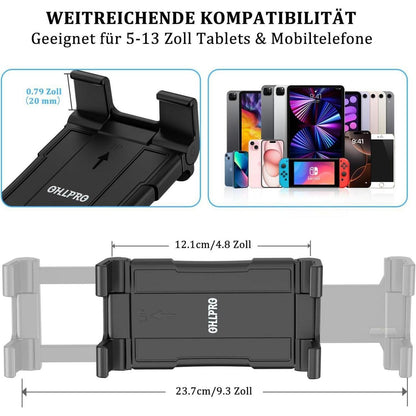 Tablet Wandhalterung Klebebasis 360° Drehbar Universal