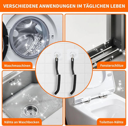 Staubwedel Teleskop Ausziehbar Bis 254cm 7-tlg. Set Grau