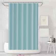 Duschvorhang Seeblau 180x180 cm Wasserdicht & Schimmelresistent