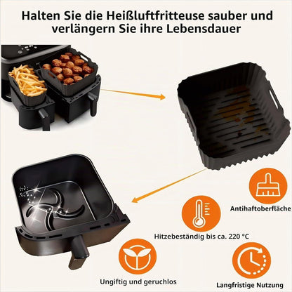 Silikonform für Philips Airfryer 3000 Serie – 2er Set