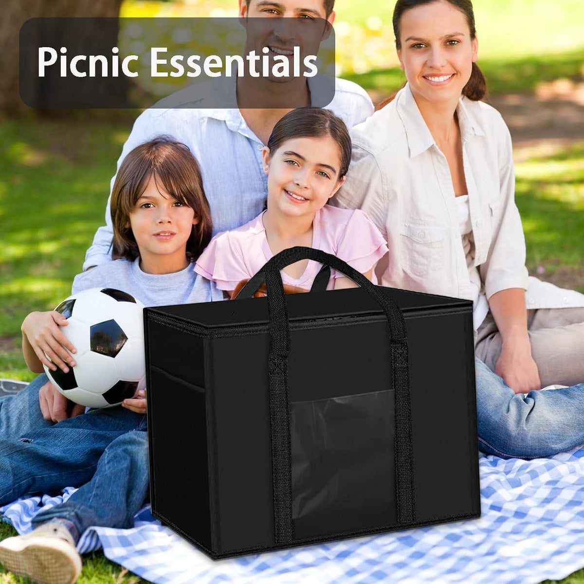 Faltbare Kühltasche 50L – Kühlbox für Picknick, Camping & Outdoor