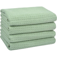 Mikrofasertücher 40x60cm - Grün, 4er-Set, Super Saugfähig