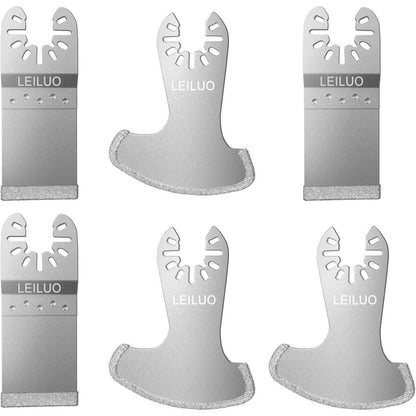 6tlg Diamant Fugenentferner Sägeblatt Set für Multitools