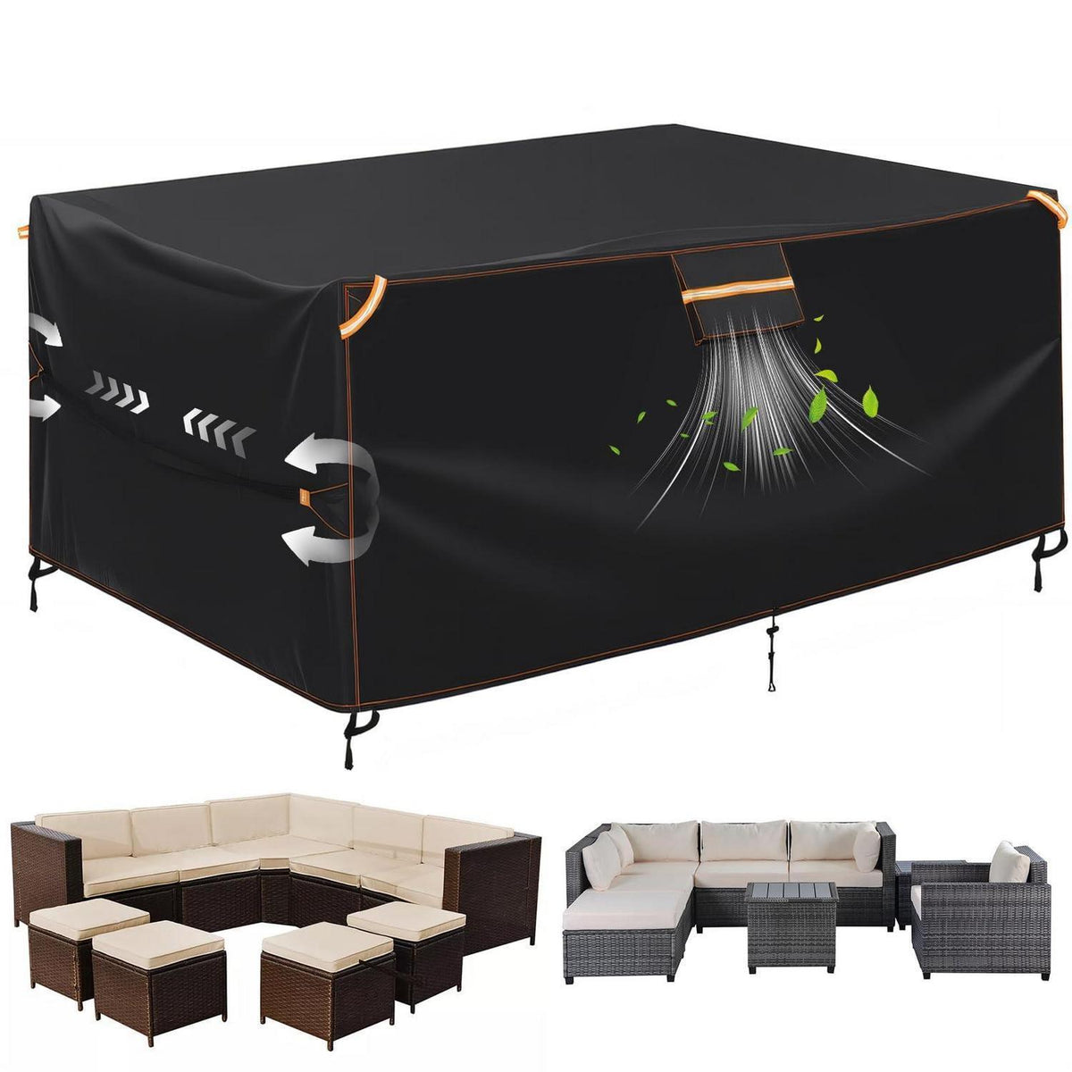 Gartenmöbel Abdeckplane 250x210x90cm – Wasserdicht & Wetterfest