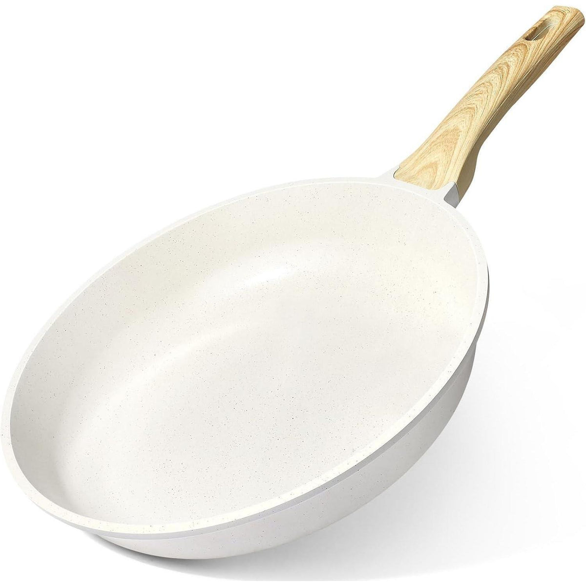 Keramik-Bratpfanne 26cm Induktion, Ungiftig, Leicht zu Reinigen