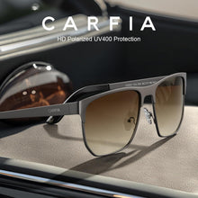 CARFIA Herren Sonnenbrille Polarisiert UV400 Metall