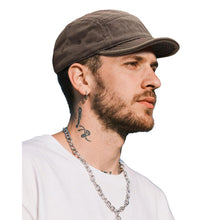 Baumwoll 5-Panel Cap mit kurzem Schirm – Herren Baseball Cap