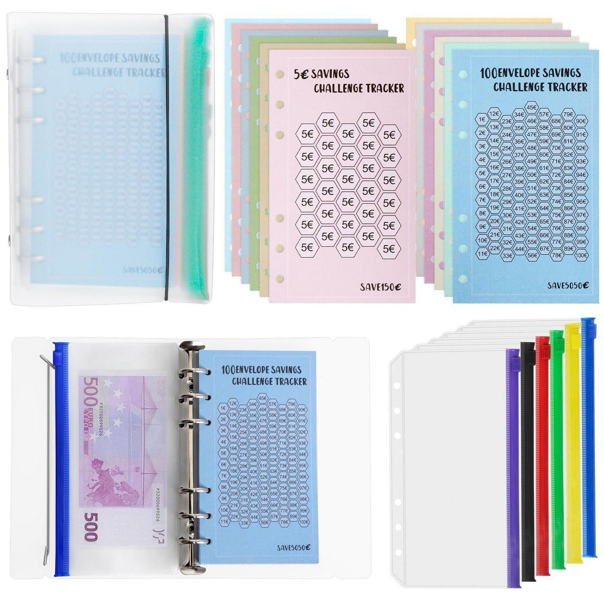 Budget Planner A6 – Ordner mit Umschlägen & Organizer