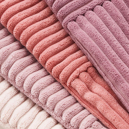 Rosa Kissenbezüge 4er Set – 40x40 cm Windmühlen-Design