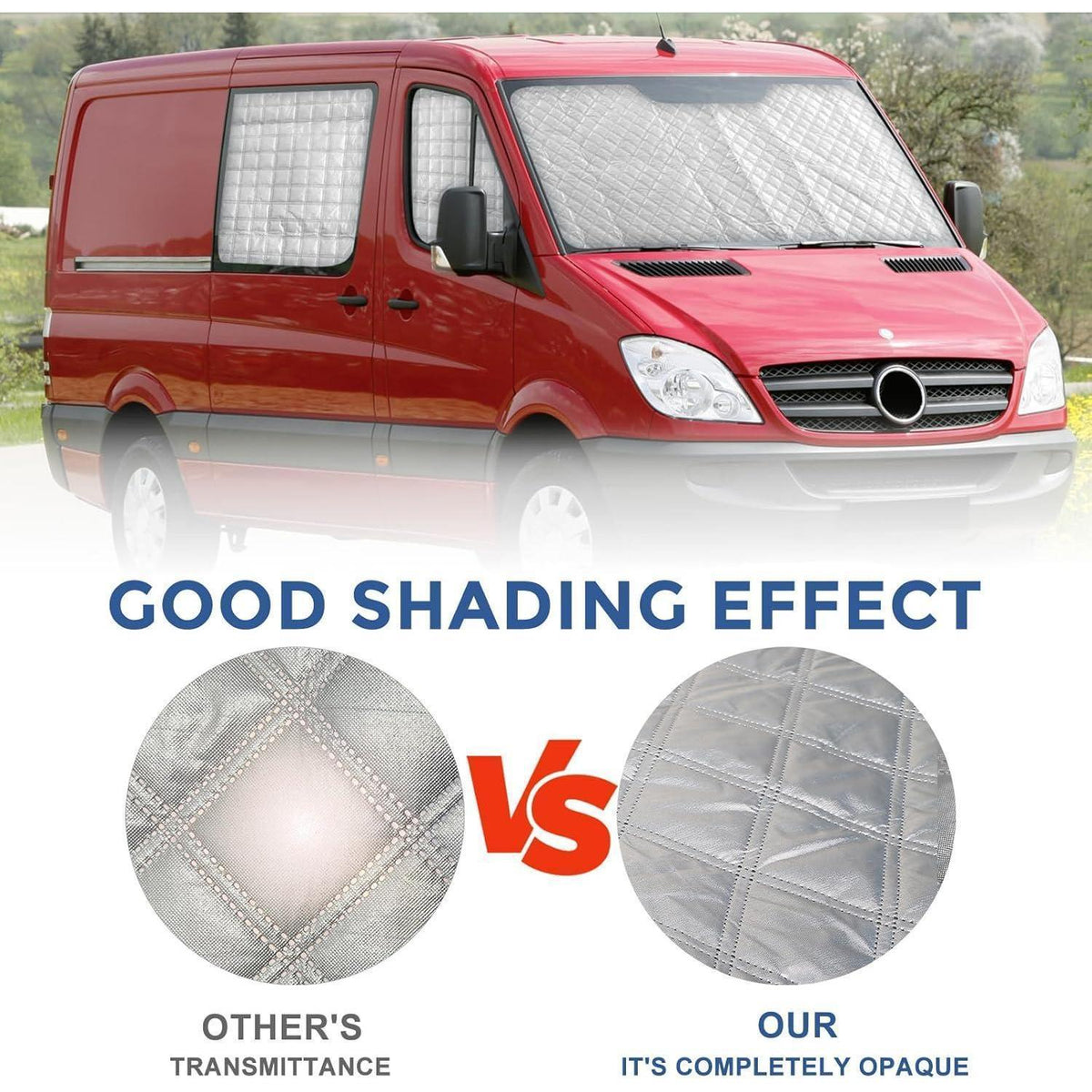 Thermomatte Sprinter/Crafter LWB – Sonnenschutz & Isolierung