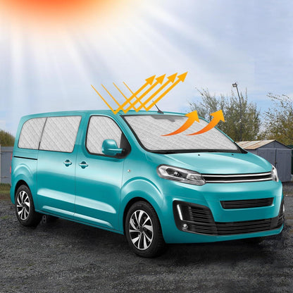 Sonnenschutz Auto Frontscheibe Citroen Jumpy/Opel Vivaro/Fiat Scudo