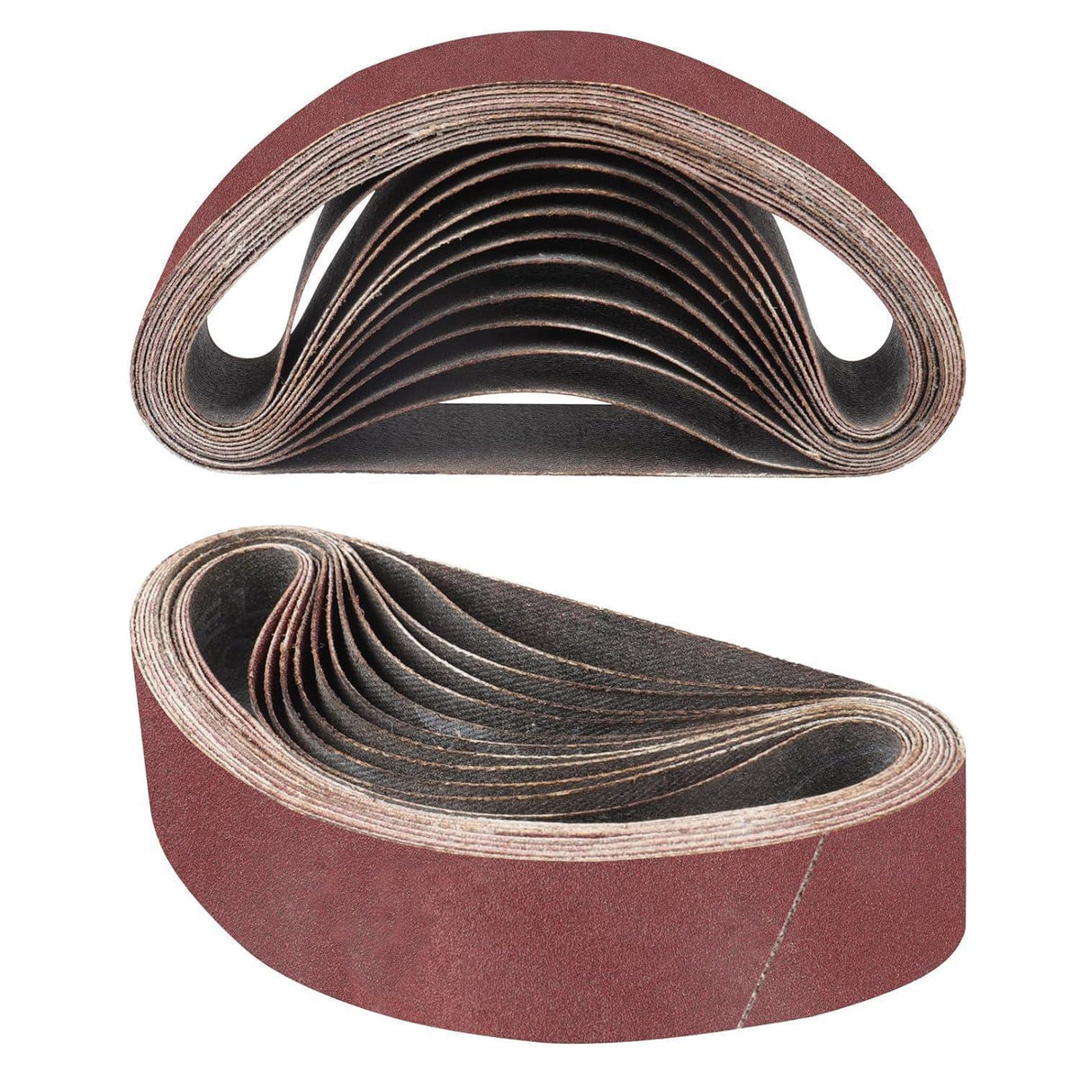 Schleifbänder 30x330 mm Körnung 100, 12 Stück
