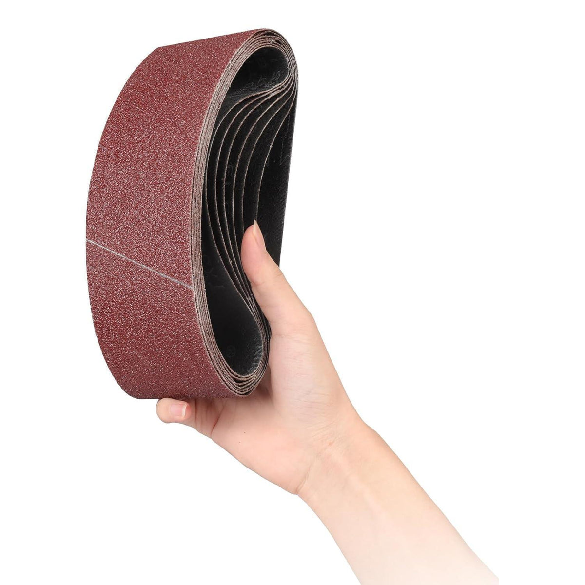 Schleifbänder 75x510 mm Körnung 120, 10 Stück