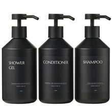 3x Seifenspender Set Schwarz 500ml - Küche & Bad