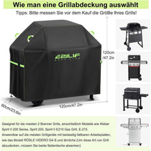Wetterfeste Grillabdeckung 120x60x120cm – Robust & Langlebig