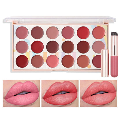 18 Farben Lipgloss Set – Wasserdicht & Langlebig