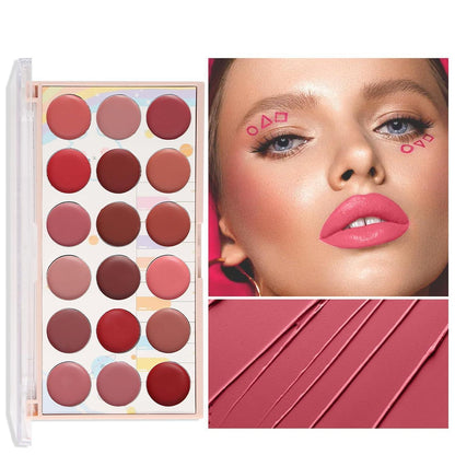 18 Farben Lipgloss Set – Wasserdicht & Langlebig
