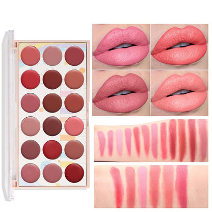 18 Farben Lipgloss Set – Wasserdicht & Langlebig