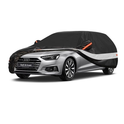 10-Schicht Autoabdeckung Wasserdicht für Audi A4, Passat, Octavia, 3er Touring