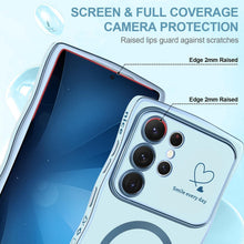 Handyhülle für Samsung Galaxy S25 Ultra mit MagSafe, Blau