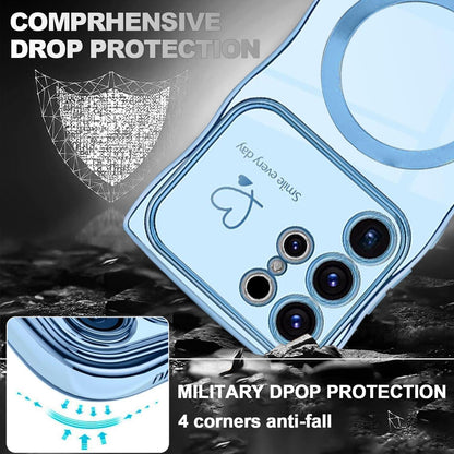 Handyhülle für Samsung Galaxy S25 Ultra mit MagSafe, Blau
