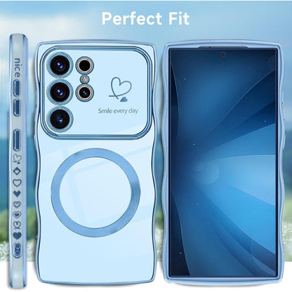 Handyhülle für Samsung Galaxy S25 Ultra mit MagSafe, Blau