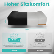 Ergonomischer Bürostuhl 200kg mit 3D-Kissen und