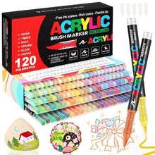 120 Acrylstifte Set – Wasserfest für Stein, Holz & mehr
