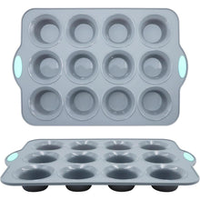 2x Silikon Muffinbackform 12 Tassen – Antihaft & Spülmaschinenfest