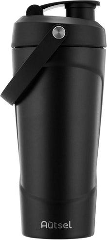 Edelstahl Protein Shaker 750ml mit Kugel, BPA frei, Vakuum Isolierung