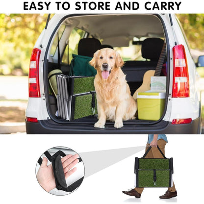 Hundetreppe Auto Klappbar – 4 Stufen, 64-68cm