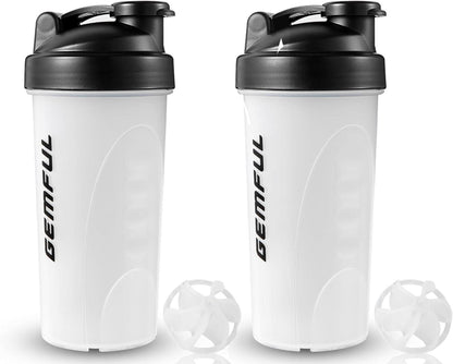 BPA-freier Eiweiß Shaker für Proteinshakes 2x 750ml