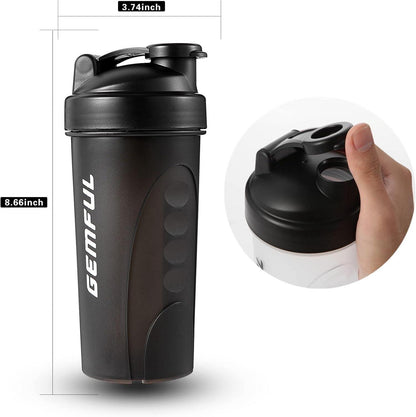 Protein Shaker 750ml BPA-Frei für Shakes, Smoothies