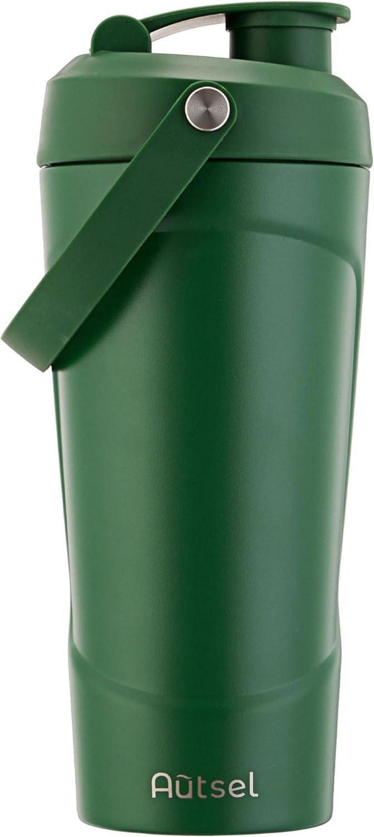 Edelstahl Protein Shaker 750ml mit Kugel BPA frei für Fitness und