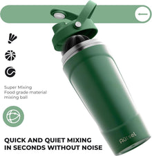 Edelstahl Protein Shaker 750ml mit Kugel BPA frei Vakuum