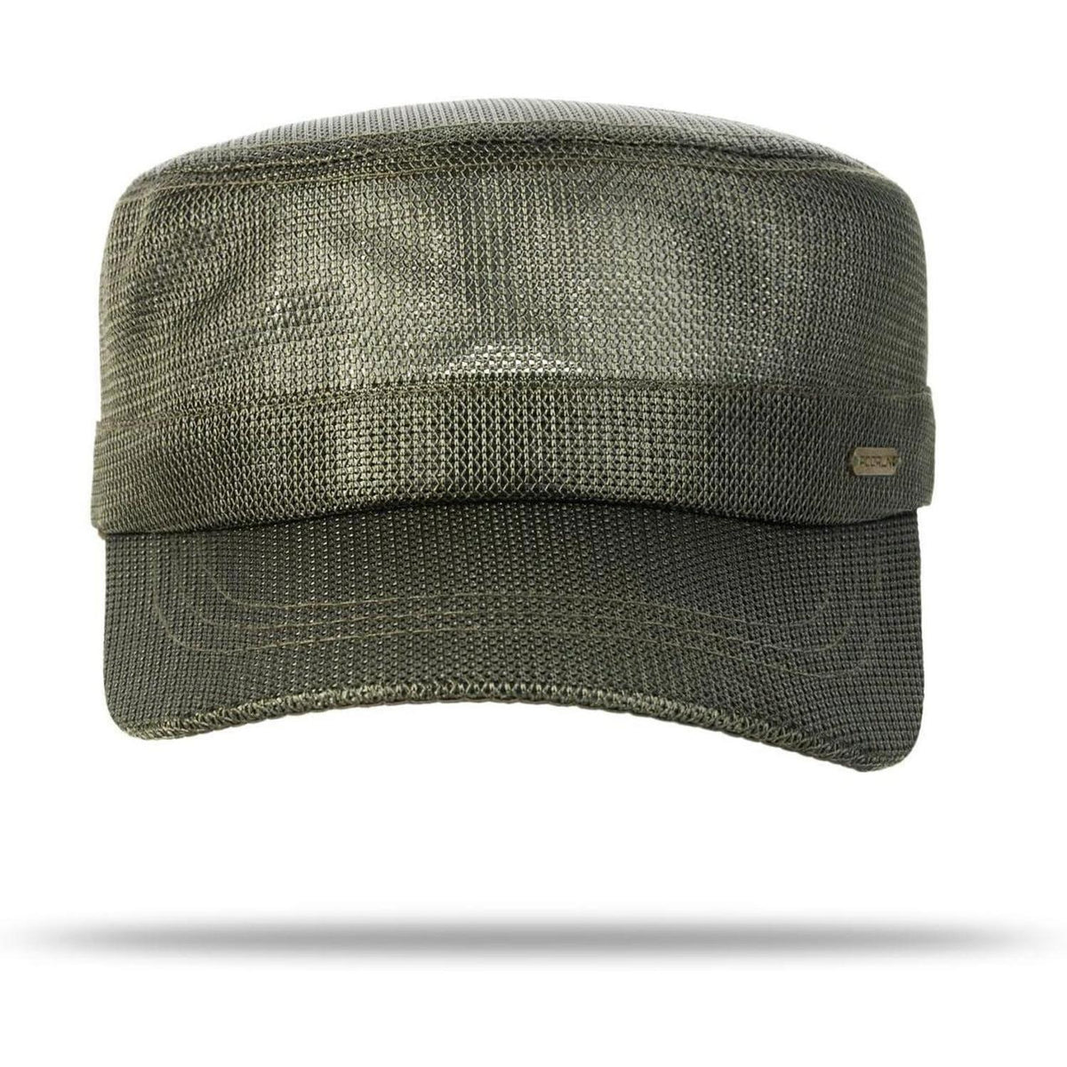 Herren Military Cap Sommer Mesh Atmungsaktiv, Army Cap Sonnenschutzgrün